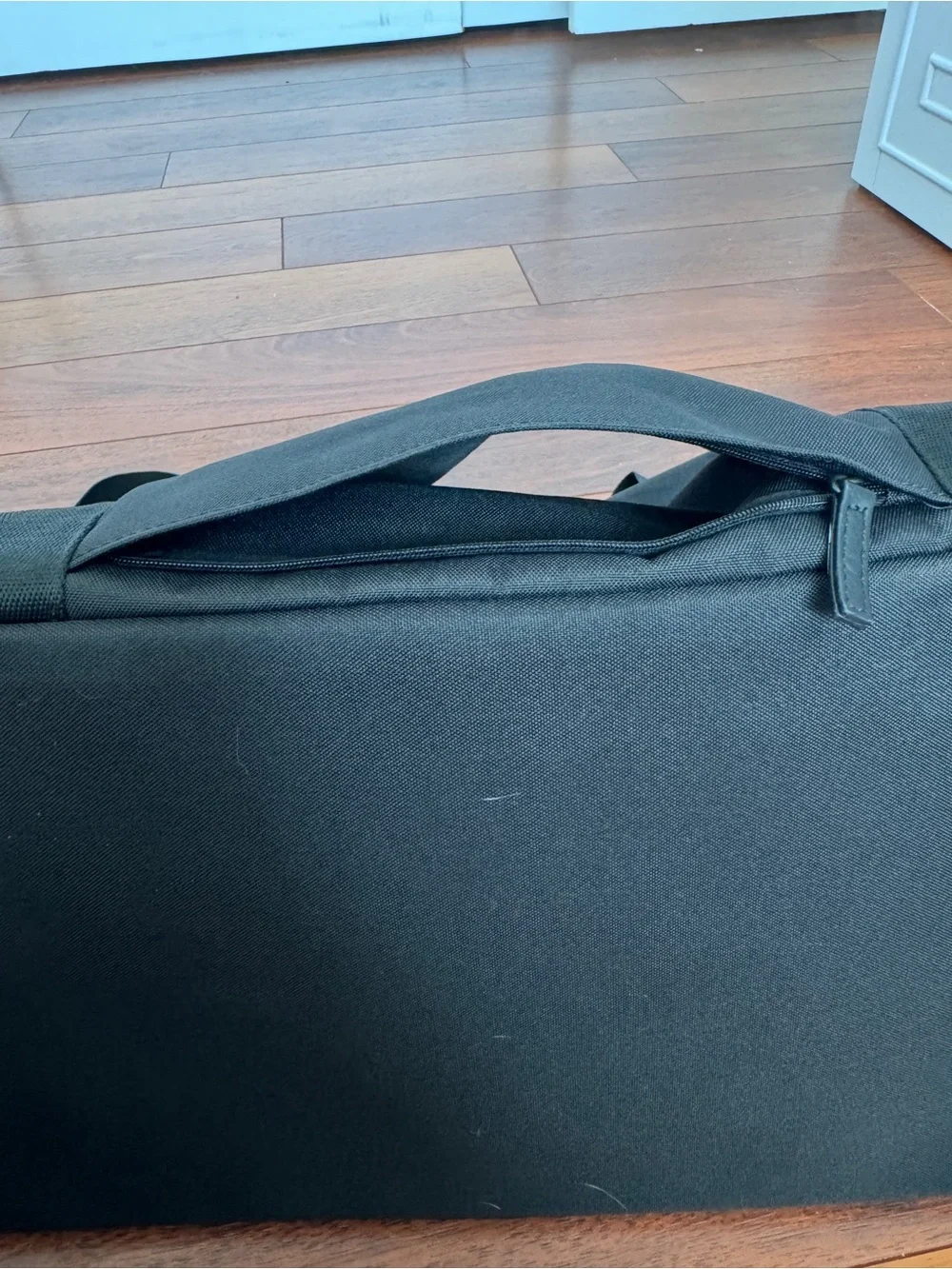 BÉIS Black Duffle Bag | Travel Carry-On Gym Bag with Trolley Sleeve